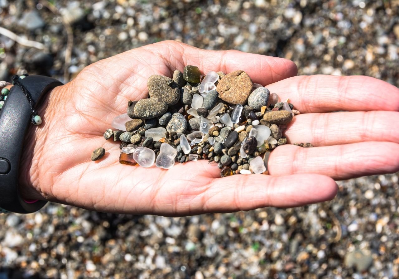How to find sea glass on the Isle of Wight
