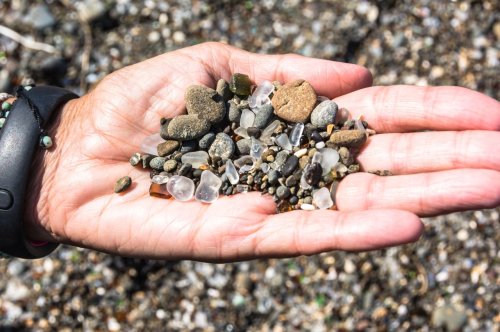 How to find sea glass on the Isle of Wight